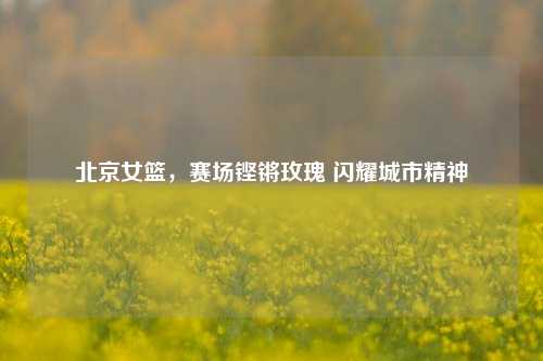 北京女篮，赛场铿锵玫瑰 闪耀城市精神