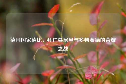 德国国家德比，拜仁慕尼黑与多特蒙德的荣耀之战