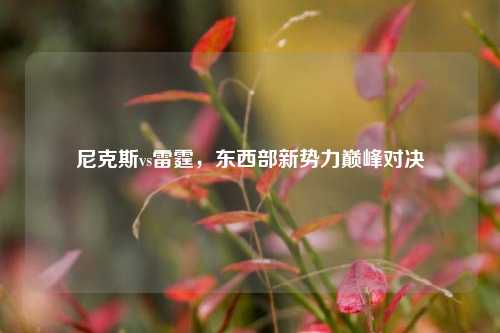 尼克斯vs雷霆，东西部新势力巅峰对决