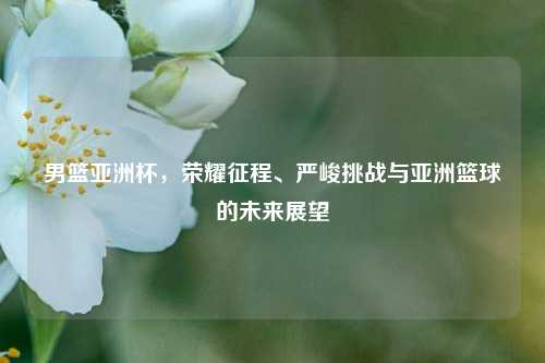 男篮亚洲杯，荣耀征程、严峻挑战与亚洲篮球的未来展望
