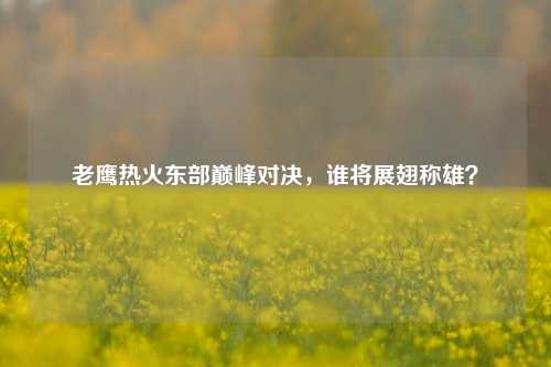 老鹰热火东部巅峰对决，谁将展翅称雄？