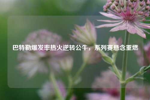 巴特勒爆发率热火逆转公牛，系列赛悬念重燃