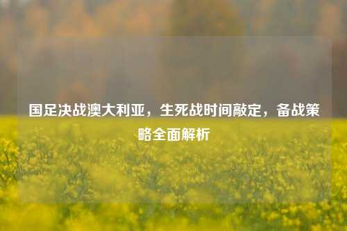 国足决战澳大利亚，生死战时间敲定，备战策略全面解析