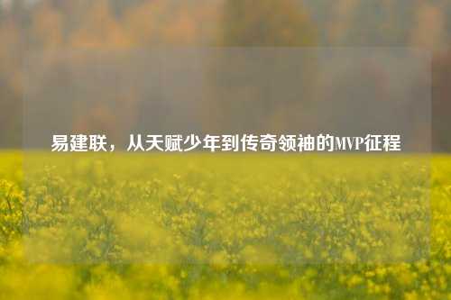 易建联，从天赋少年到传奇领袖的MVP征程