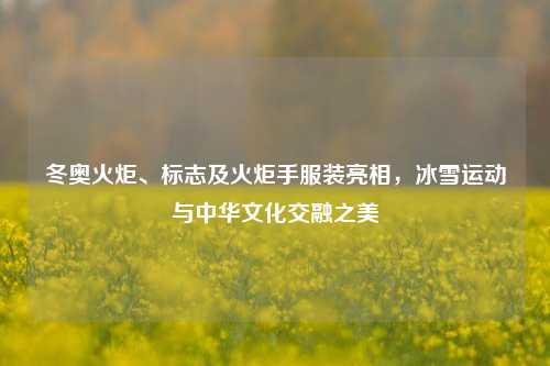 冬奥火炬、标志及火炬手服装亮相，冰雪运动与中华文化交融之美